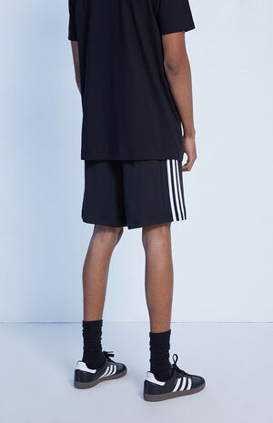 Black 3-Stripes FT Sweat Shorts image number 3
