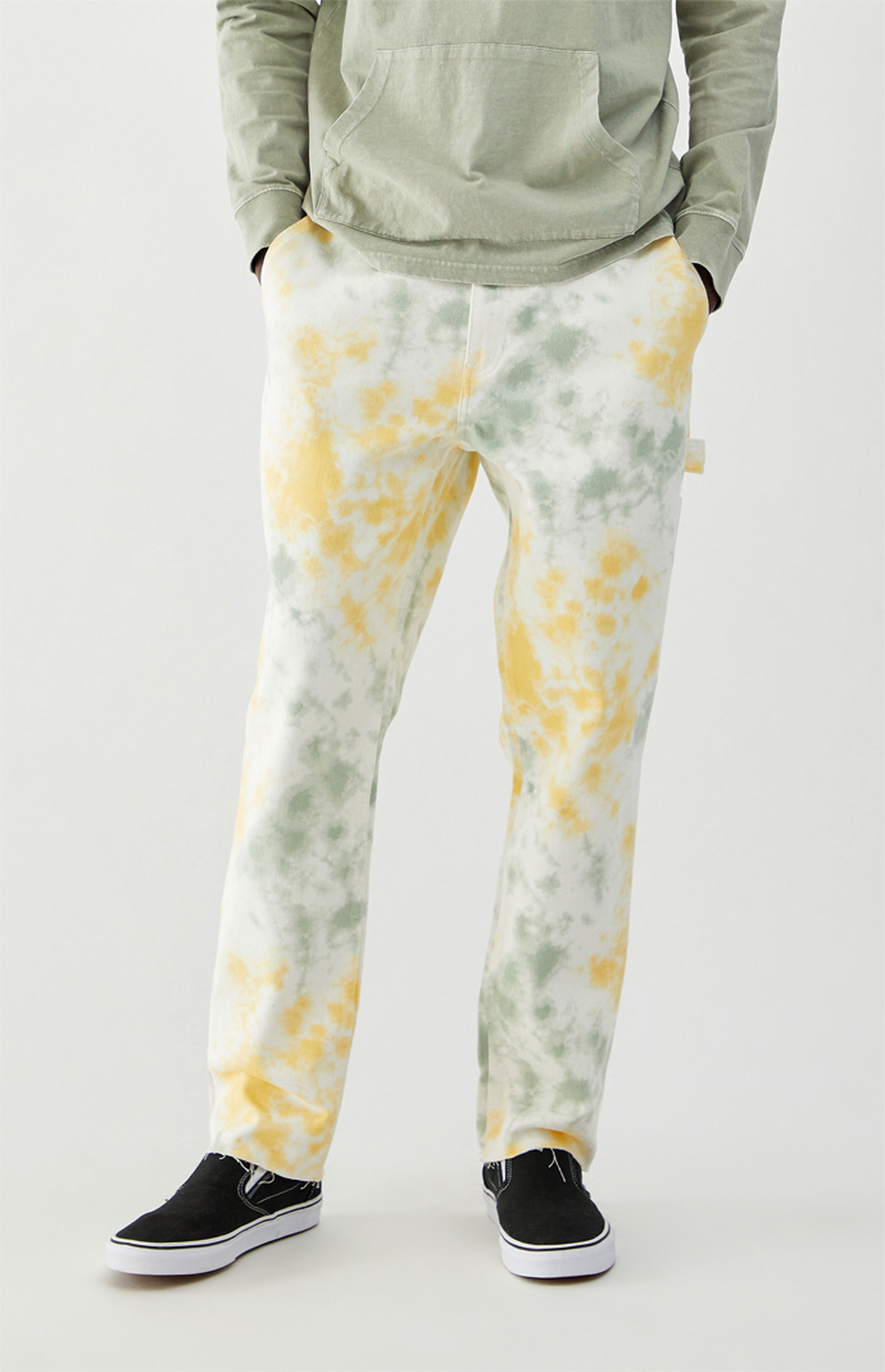 PacSun TieDyed Slim Carpenter Pants PacSun