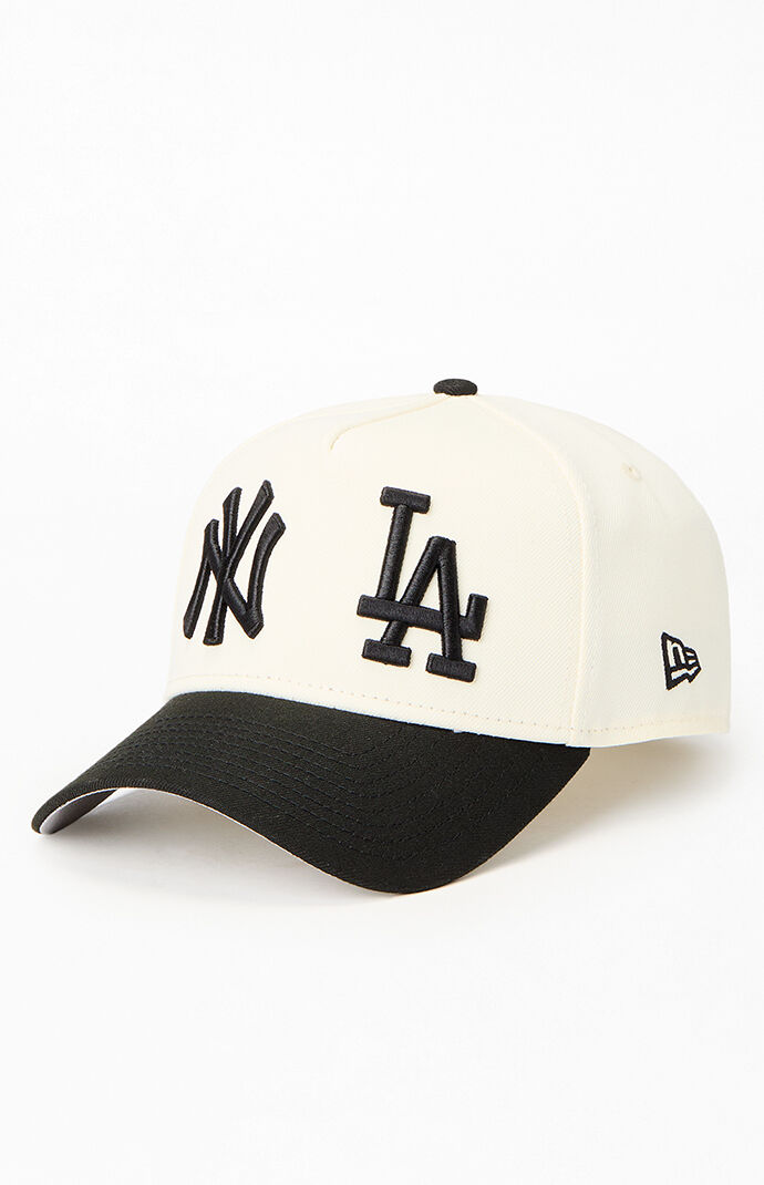 New Era Off White NY & LA 9FORTY Snapback Hat | Pacsun