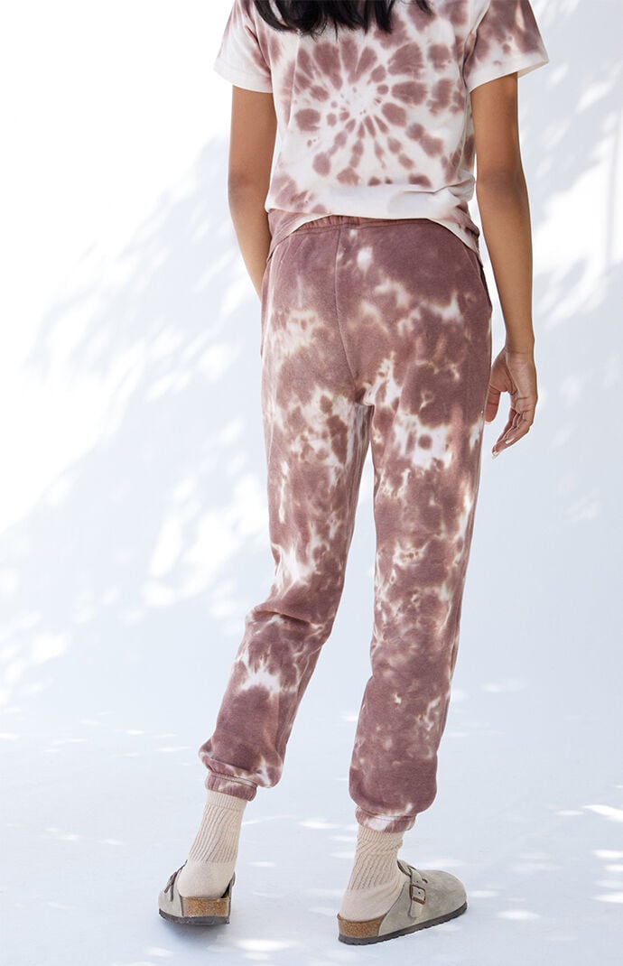 Pacsun tie dye sweatpants hotsell