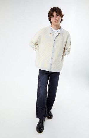 Warped Eyelash Cardigan image number 4