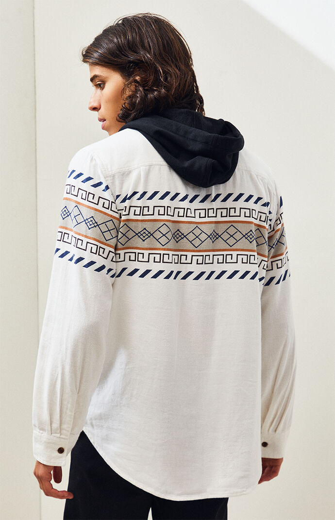 Merrill Hooded Button Up Shirt