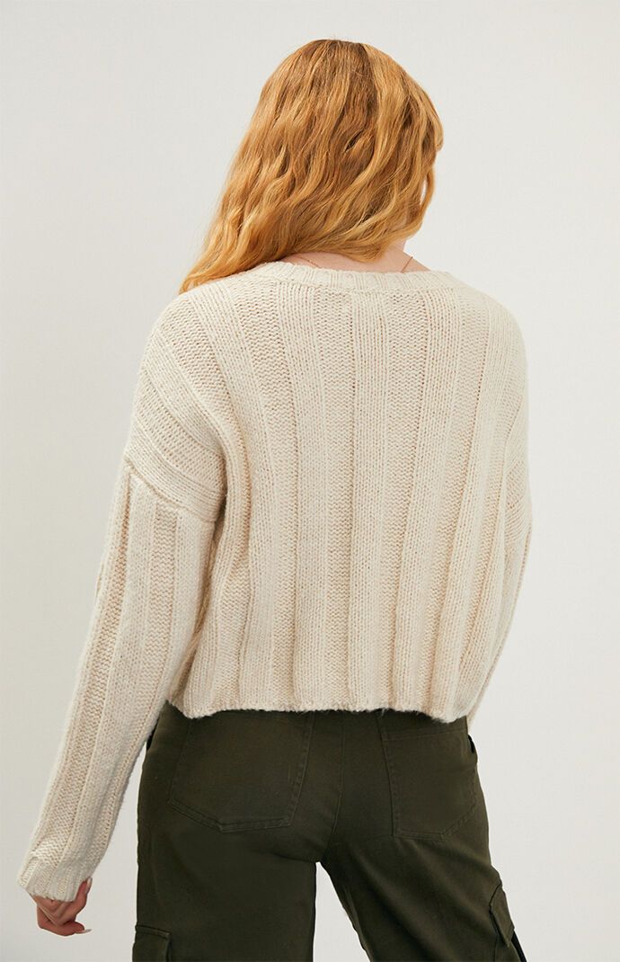 Ribbed Pullover Sweater
