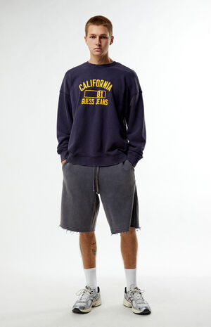 California Puff Graphic Crew Neck Sweatshirt image number 4