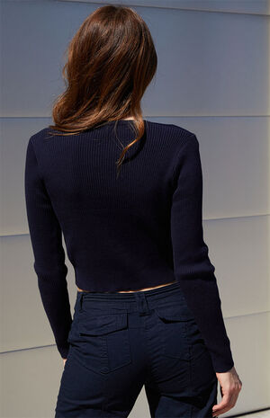 Navy Shannon Cardigan image number 3