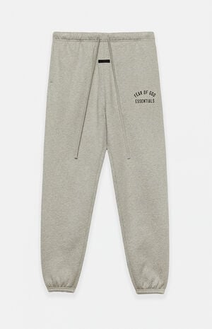 Dark Heather Oatmeal Classic Sweatpants image number 1