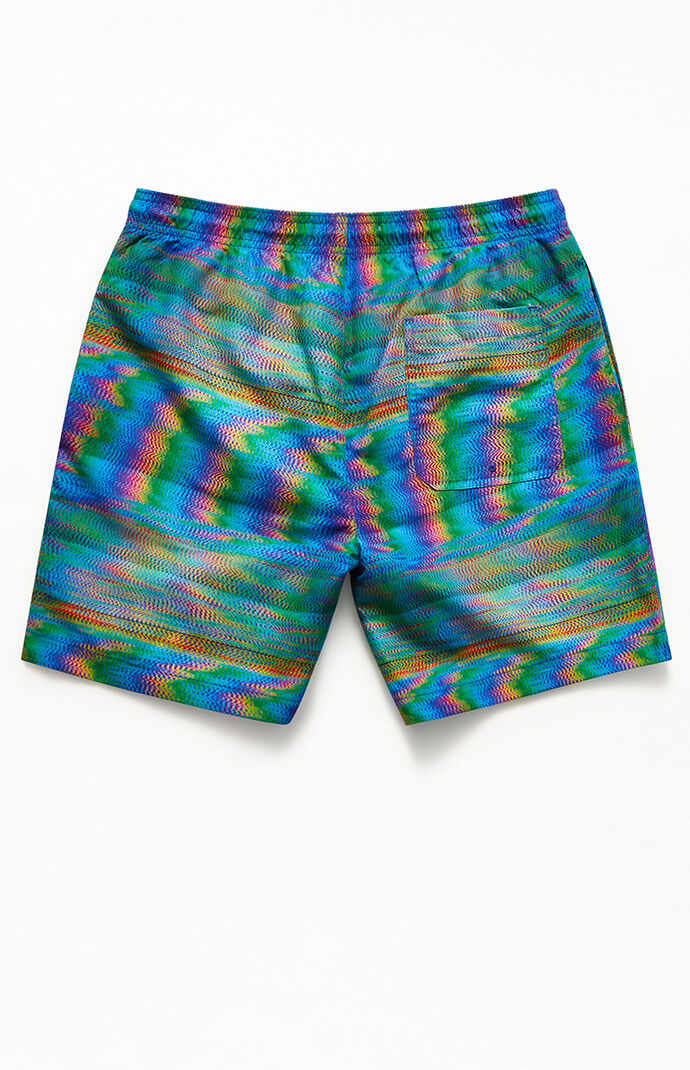 Static Noise 17" Swim Trunks