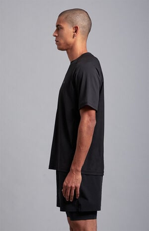 Active Black Performance T-Shirt image number 4