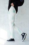 Eco White & Green Mom Jeans Eco White & Green Mom Jeans image number null