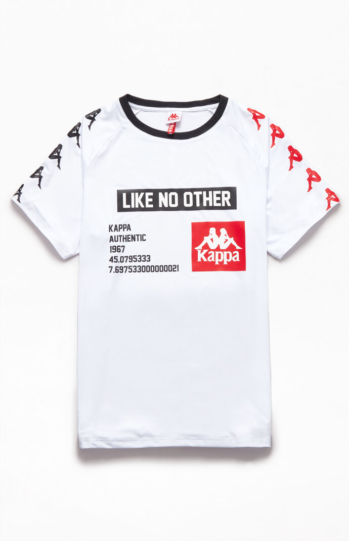 Kappa T-Shirt Authentic Bastil White
