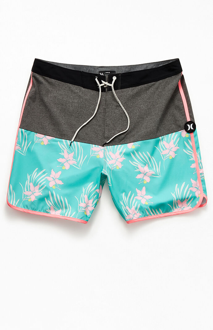 Phantom Malibu Blocked 18" Swim Trunks