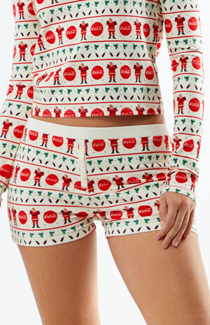 By PacSun Holiday Mini Brief Shorts image number 2