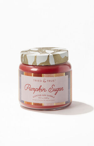 Large Jar Pumpkin Sugar Candle image number 1