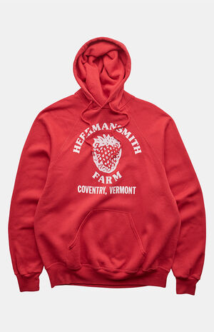 80s Strawberry Farm Vermont Pullover Hoodie image number 1