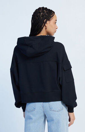 Fashion Cropped Hoodie image number 3