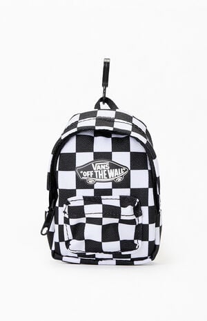 Kids Checkerboard Bag Charm Keychain image number 1