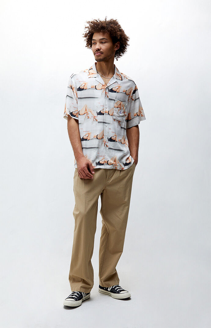 Playboy By PacSun Sanctuary Camp Shirt 