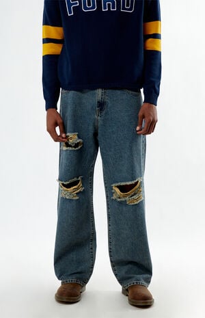 Ripped Baggy Jeans image number 1