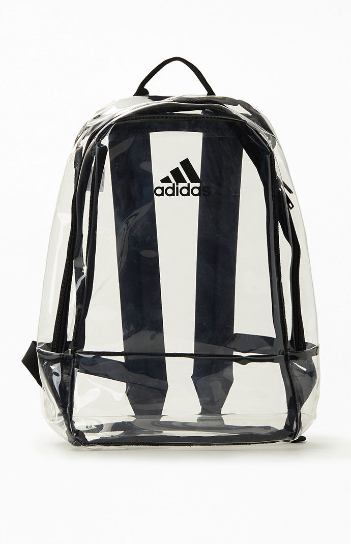 Clear adidas backpack online