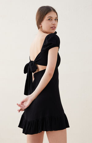 Camille Tie Back Mini Dress image number 1