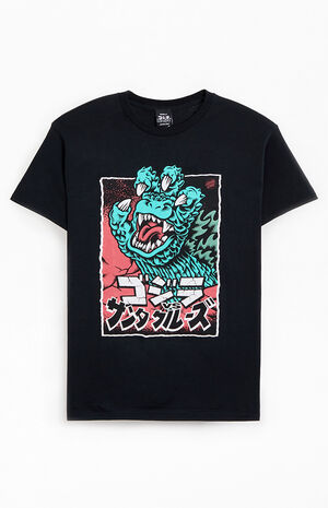 Godzilla Hand Front T-Shirt image number 1