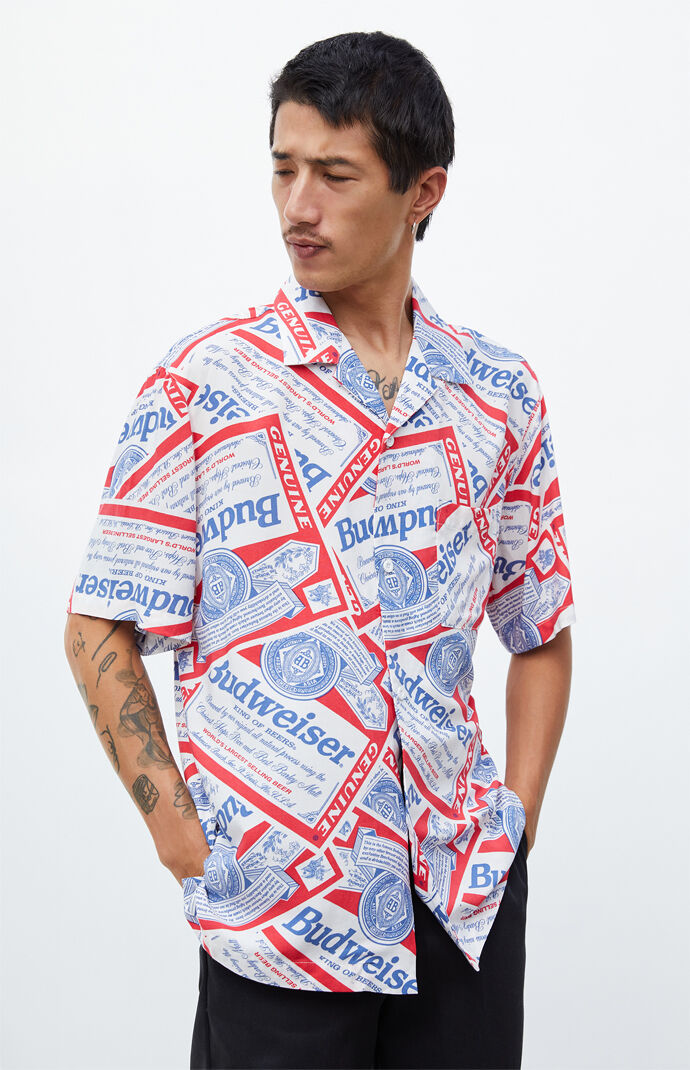 By PacSun Label Collage Camp Shirt