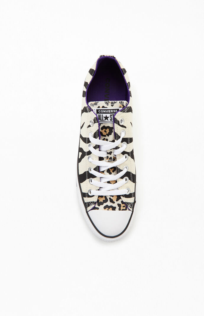 Zebra Chuck Taylor All Star Low Shoes