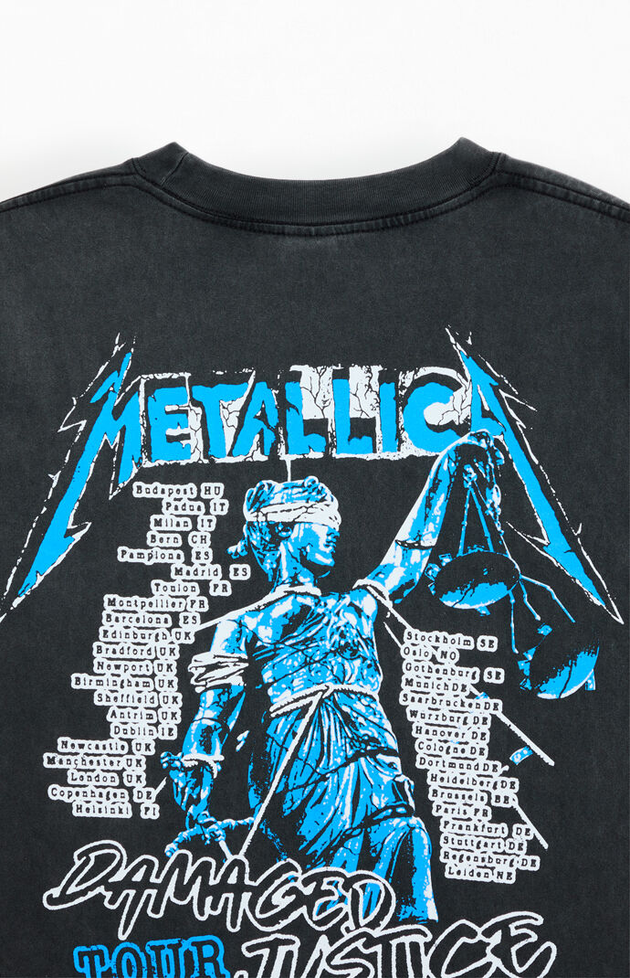 Metallica Damaged Justice Tour 1988 T-Shirt | PacSun