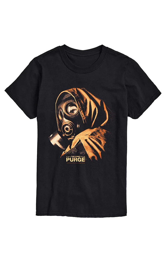 Hybrid Apparel Purge Gas Mask T-Shirt