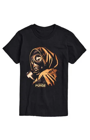 Purge Gas Mask T-Shirt image number 1