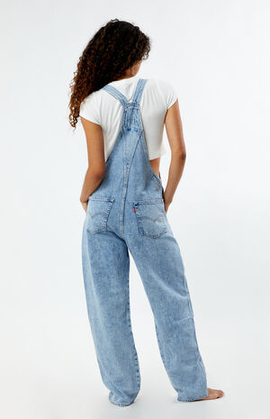 Vintage Denim Overalls image number 4