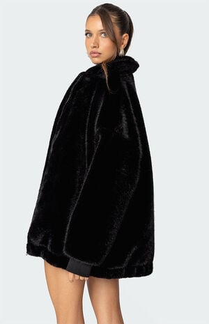 Taylor Oversized Faux Fur Jacket image number 4