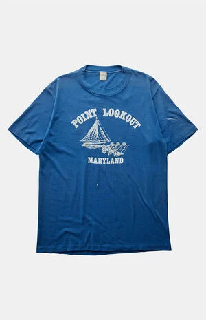 80s Point Lookout Maryland Graphic T-Shirt image number 1