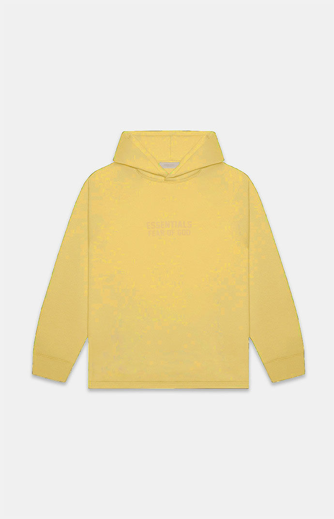 피오갓 에센셜 Fear Of God Kids Light Tuscan Relaxed Hoodie