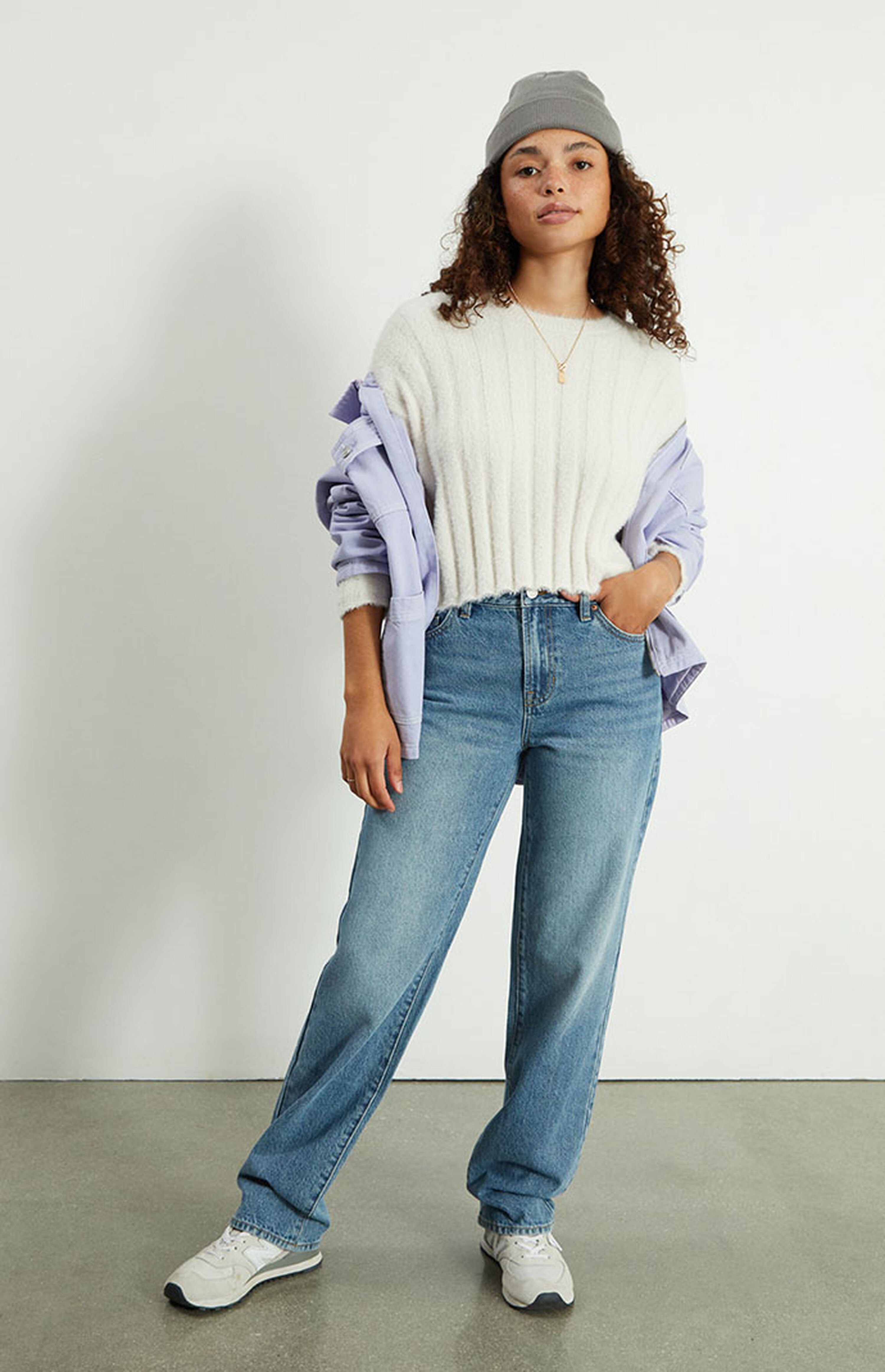 Pacsun Eco Medium Blue Boyfriend Jeans PacSun