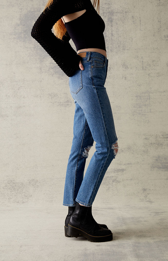 Pacsun mum blue mom jeans sales
