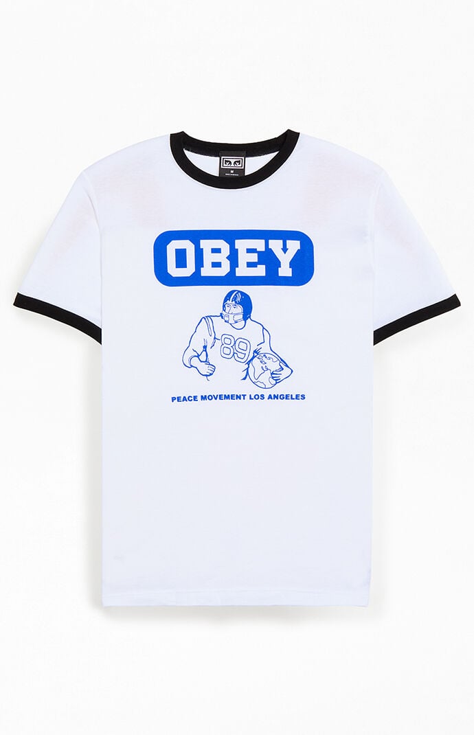 Obey Peace Movement Ringer T-Shirt