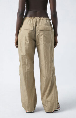 Shine Low Rise Parachute Pants image number 4