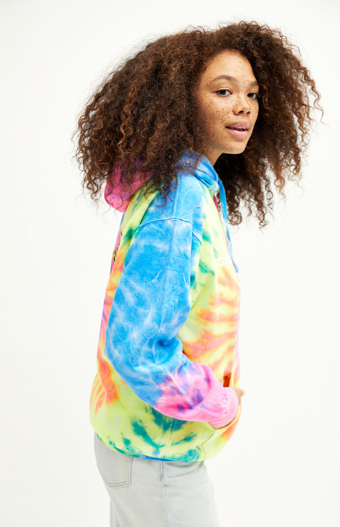 Rainbow santa cruz hoodie best sale