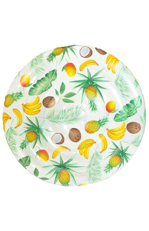 Inflatable Giant Tropical Fruit Island Pool Float image number 1