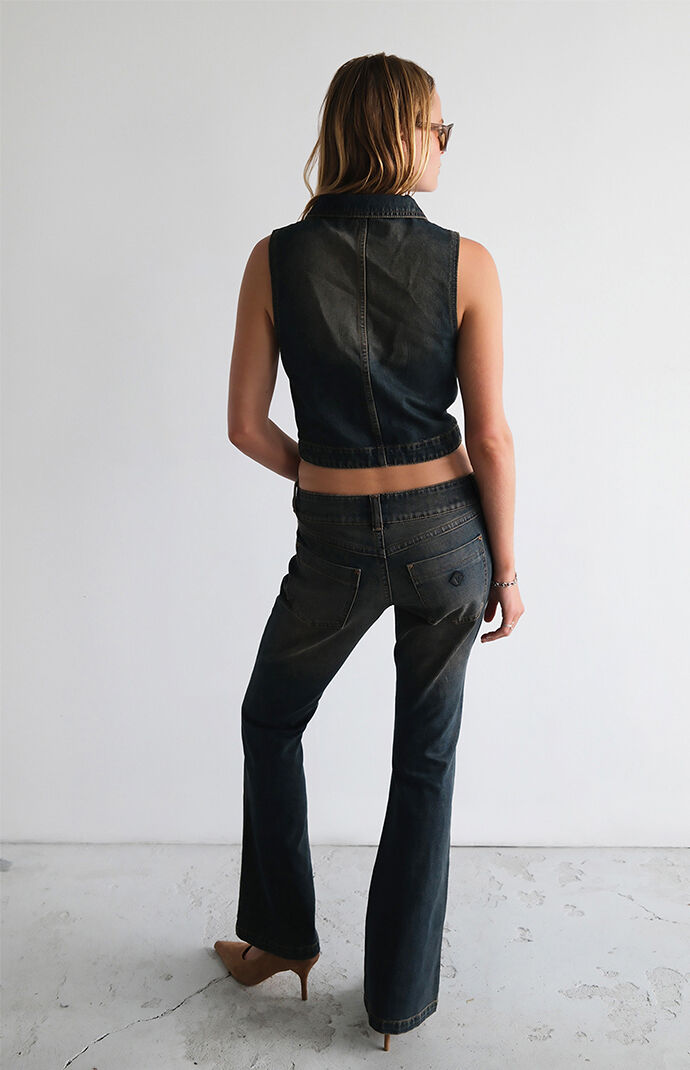 ABRAND Kandi 00 Super Low Kick Jeans