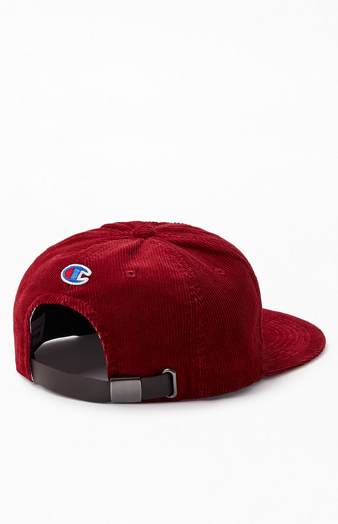 Corduroy Strapback Hat