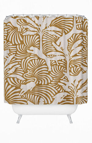 Gold Shower Curtain image number 1