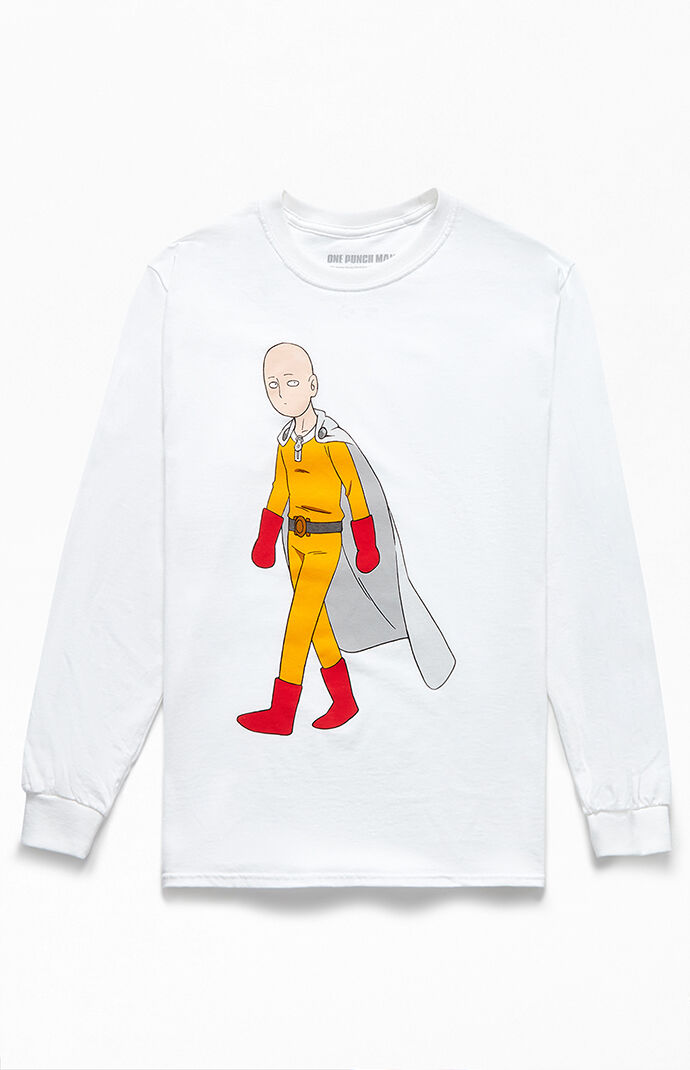 One Punch Man Long Sleeve T Shirt Pacsun
