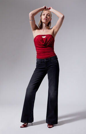 Lucy Cowl Cutout Tube Top image number 1