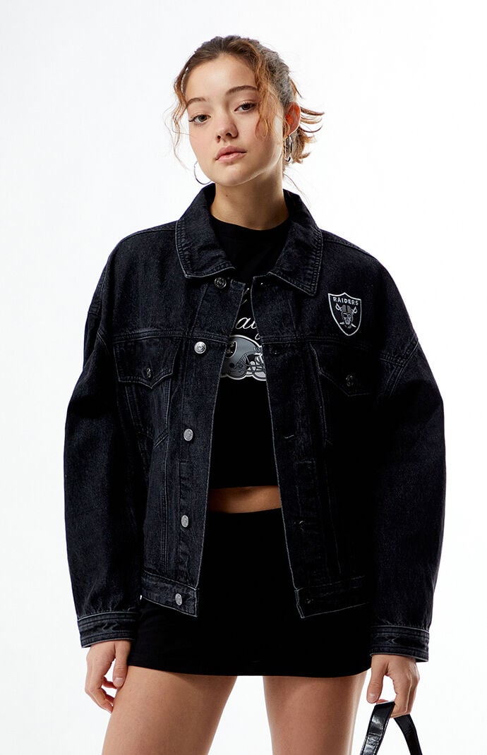 NFL Wild Collective x PacSun Las Vegas Raiders Denim Jacket PacSun