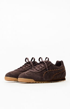 Women's Brown Arizona Lace Sneakers image number 2