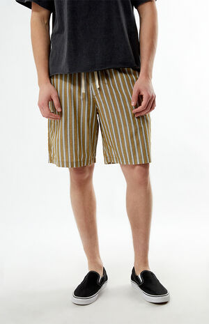 Striped Beach Linen Shorts image number 2