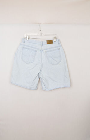 Upcycled Lee Denim Shorts image number 2