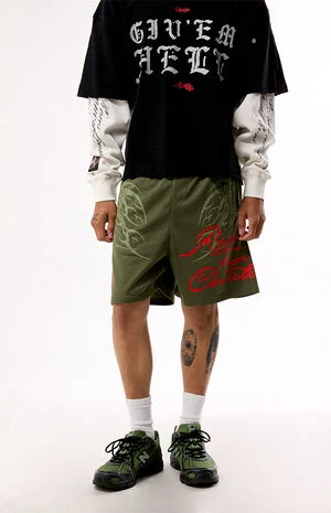 We Came From Concrete Mesh Shorts image number 2